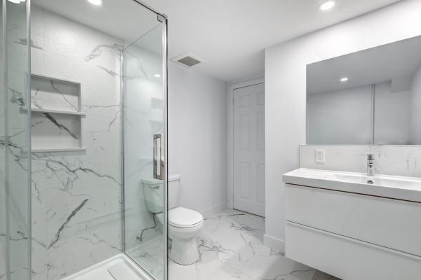 Cost of Basement Bathroom Installation in Lafayette