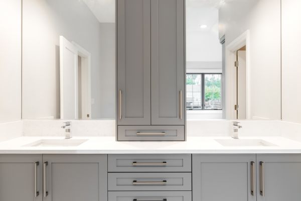 Cost of Bathroom Cabinets Remodeling in Lafayette