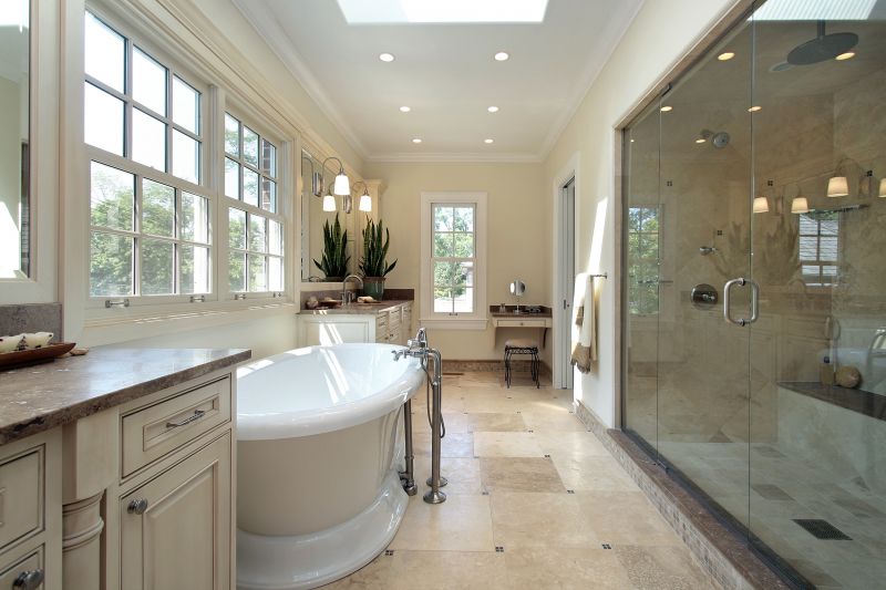 Elegant Bathtub to Shower Conversion